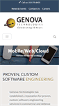 Mobile Screenshot of genovatech.com